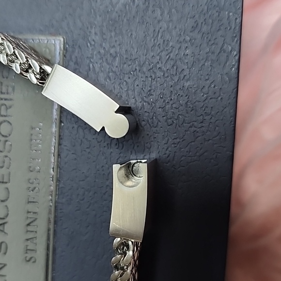 Unisex 1913 Stainless Steel Bracelet 8.25 length - Picture 6 of 12